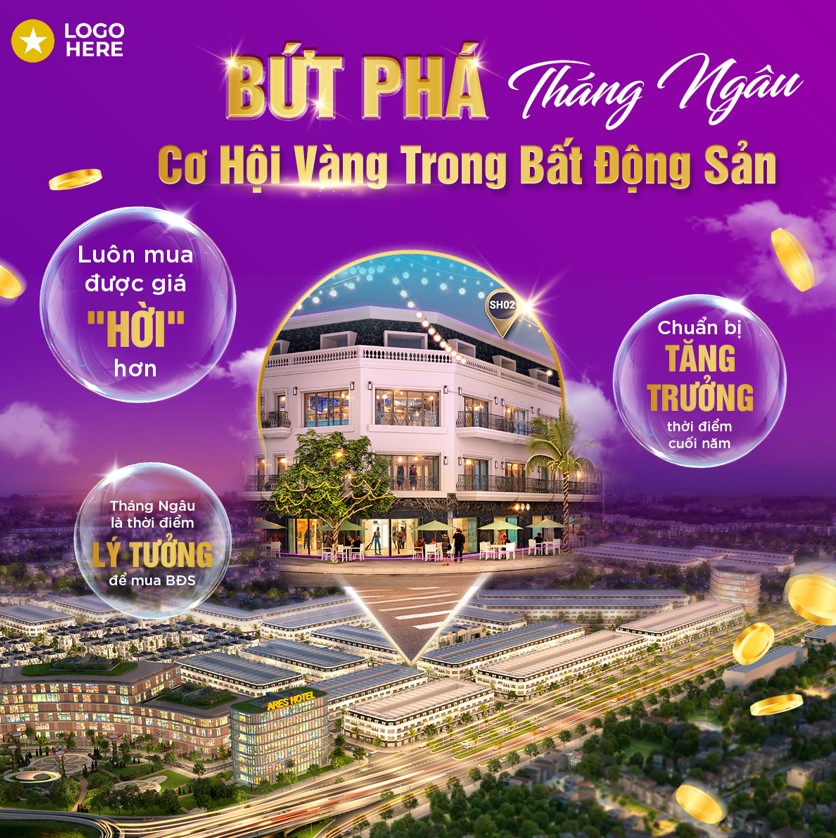 Real estate social media design template, poster bất động sản - piklabvip1718